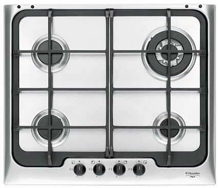 Electrolux PX640DV Electrolux piano cottura a gas in acciaio inox